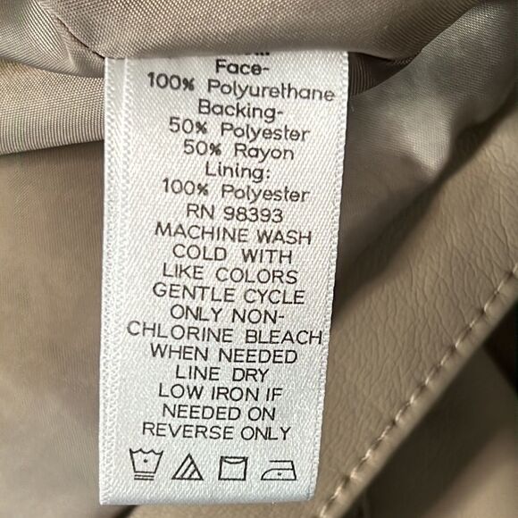 Jennifer Hudson tan Moto jacket - Picture 5 of 5